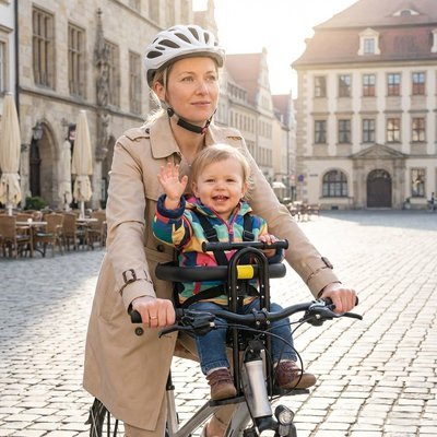 PORTE BEBE VELO maman