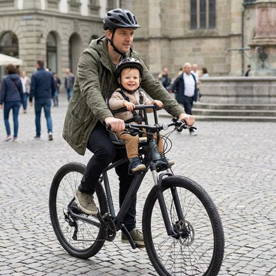 PORTE BEBE VELO metal