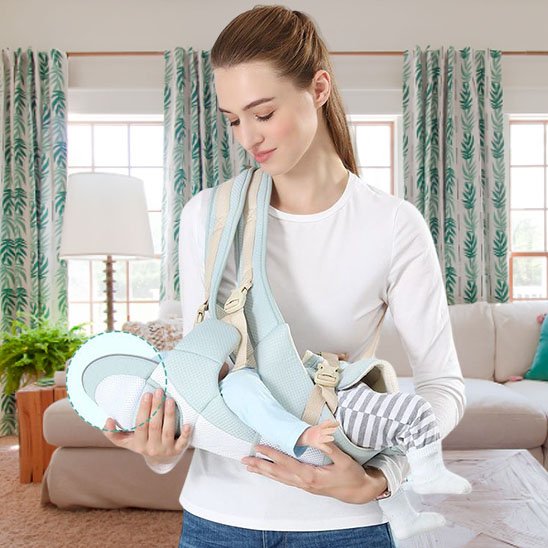PORTE BEBE vert maman
