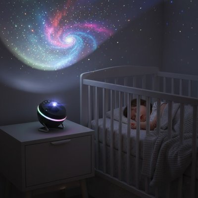Projecteur enfant bébé dort