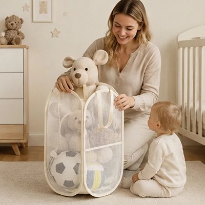 Rangement pour peluche | Nid à peluches bebeloulou