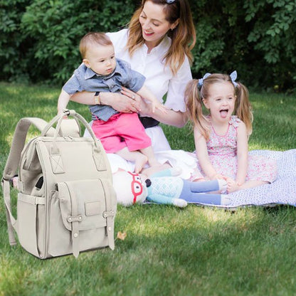 Sac a langer beige enfants