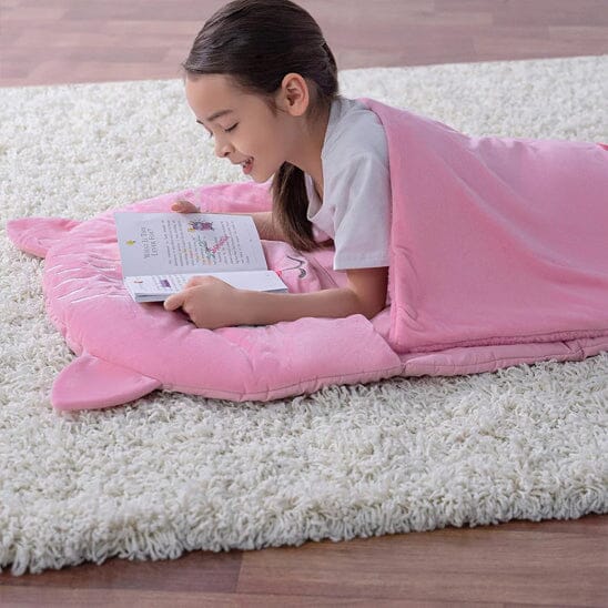 Sac de couchage enfant fille avec livre