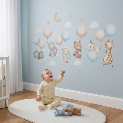 Stickers muraux décoratifs | Design Unique bebeloulou