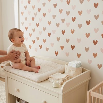Stickers muraux | Petits Coeurs bebeloulou