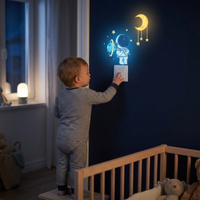 Stickers muraux chambre bébé enfant