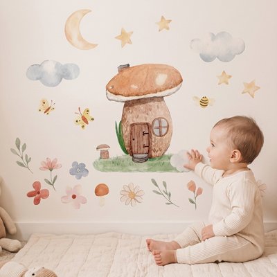 Stickers muraux chambre enfant bébé