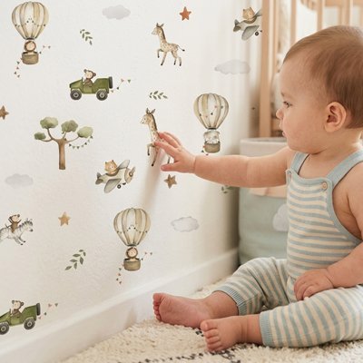 Stickers Muraux chambre enfant touche mur