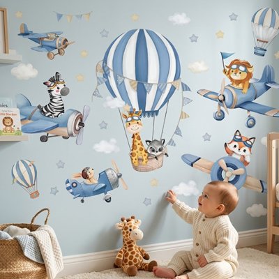 Stickers muraux chambre garçon