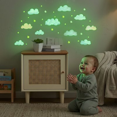 Stickers muraux chambre | Magie Phosphorescente bebeloulou