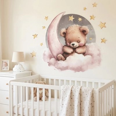 Stickers muraux chambre | Rêve Cosmique bebeloulou