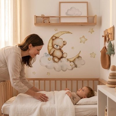 Stickers muraux chambre | Rêve Cosmique bebeloulou