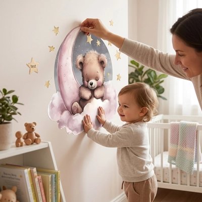 Stickers muraux chambre | Rêve Cosmique bebeloulou