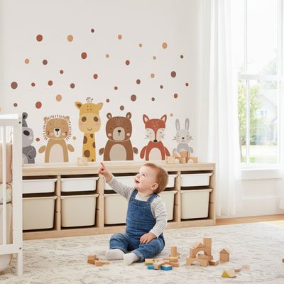 Stickers muraux enfant | ColorKids bebeloulou