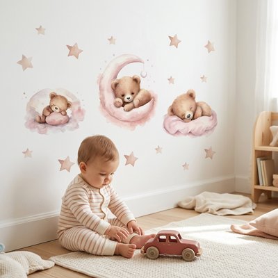 Stickers muraux enfant ours