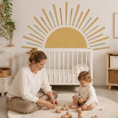 Stickers muraux enfant | Soleil Doux bebeloulou