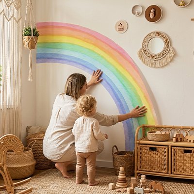 Stickers muraux enfant | Repositionnables bebeloulou