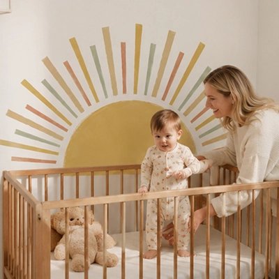 Stickers muraux enfant | Soleil Doux bebeloulou