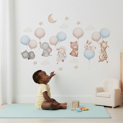 Stickers muraux décoratifs | Design Unique bebeloulou