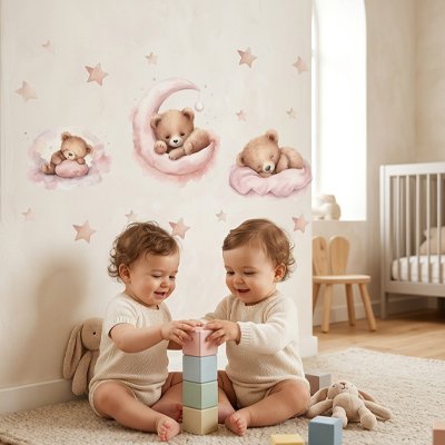 Stickers muraux enfant ours