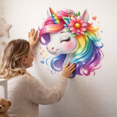 Stickers muraux | Licorne enchantée bebeloulou
