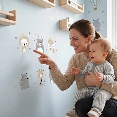 Stickers muraux | Animaux en Balade bebeloulou