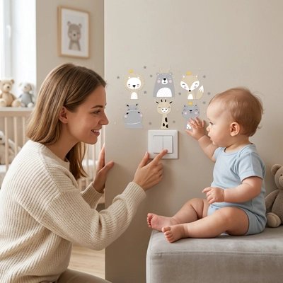 Stickers muraux | Animaux en Balade bebeloulou