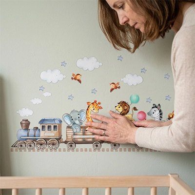 Stickers muraux | Train Magique bebeloulou