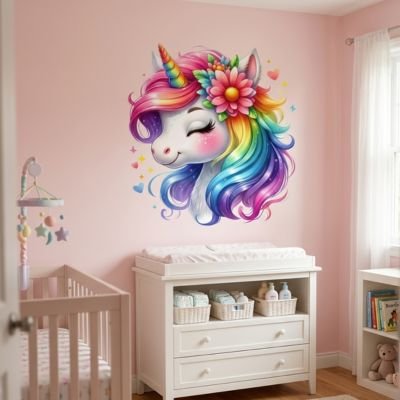 Stickers muraux | Licorne enchantée bebeloulou