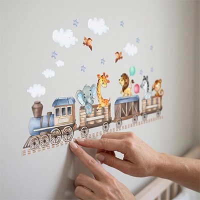 Stickers muraux | Train Magique bebeloulou