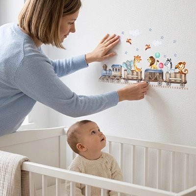Stickers muraux | Train Magique bebeloulou