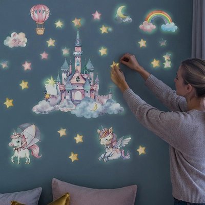 Stickers muraux | Château Enchanté bebeloulou