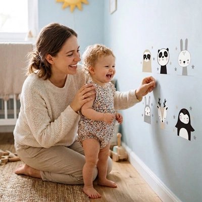 Stickers muraux | Animaux en Balade bebeloulou