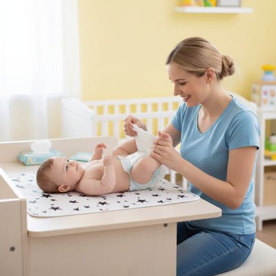 Tapis à langer nomade | BabyComfort bebeloulou