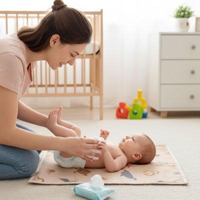 Tapis à langer nomade | Imperméable bebeloulou