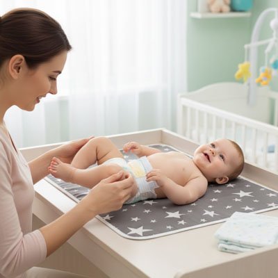 Tapis à langer nomade | BabyComfort bebeloulou