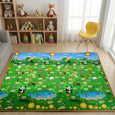 Tapis de sol bébé panda