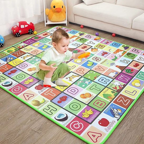 Tapis d'éveil sensoriel et coloré | BabyExplore bebeloulou