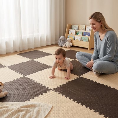 Tapis en mousse puzzle | Antidérapant Sécurisé bebeloulou