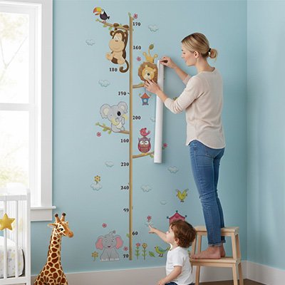 Toise murale arbre