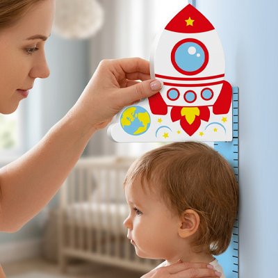 Toise enfant fusee