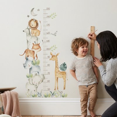 Toise enfant Savane maman