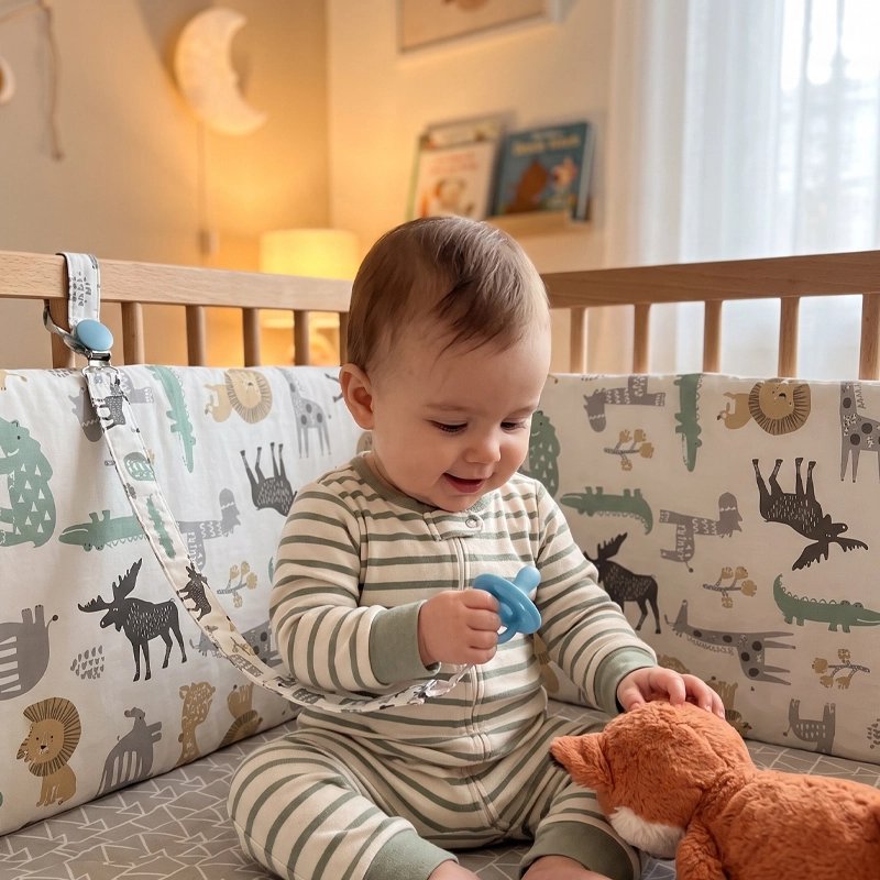 Tour de lit bebe animaux