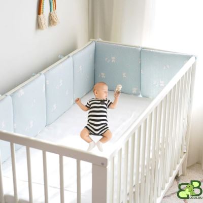 Tour de Lit Bébé-Elephant bebeloulou