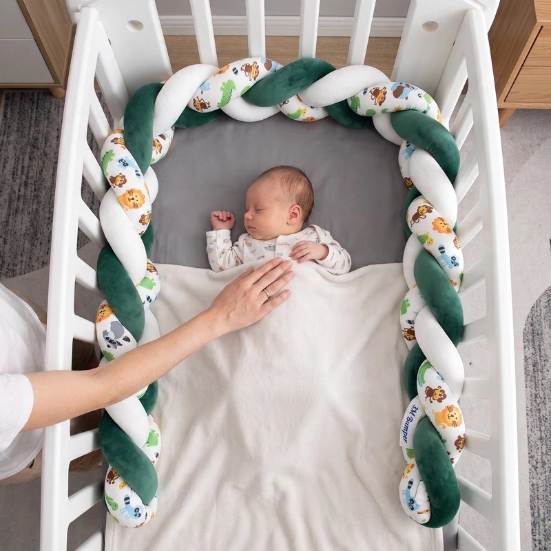 Tresse de lit bébé Patchwork 
