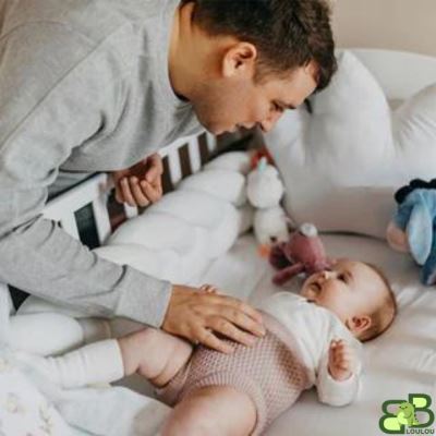 Tresse de Lit bébé papa