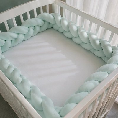 TRESSE DE LIT BEBE Cocon Biscotte vert