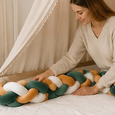 Tresse de lit | Cocon Patchwork bebeloulou