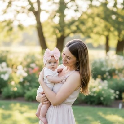 Turban bébé fille | Élégance Confortable bebeloulou