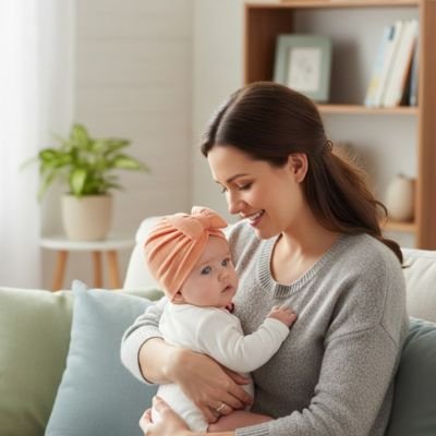 Turban bebe fille | Élégance Douce bebeloulou